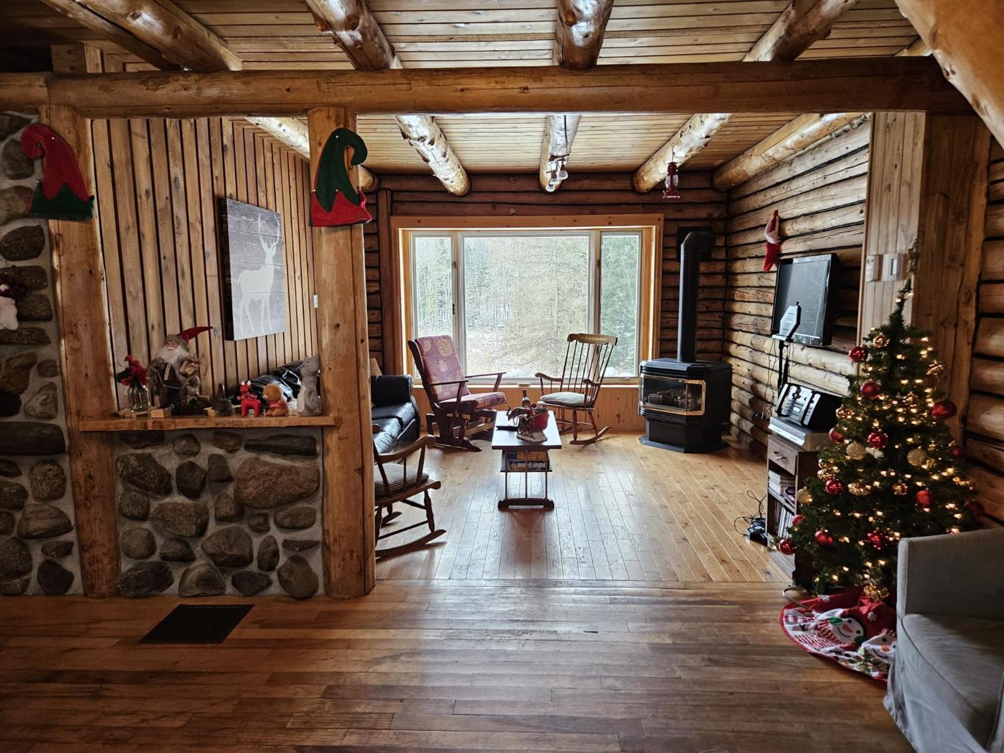 Cozy Log Cottage La Minerve Экстерьер фото